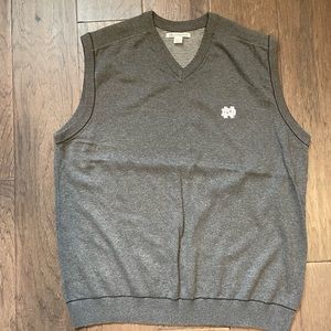 Notre Dame Cutter & Buck sweater vest